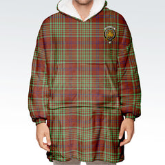 MacGillivray Hunting Ancient Tartan Hoodie Blanket