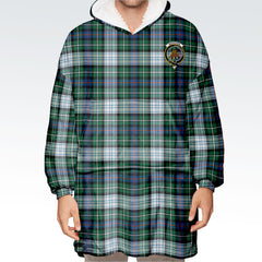 MacKenzie Dress Ancient Tartan Hoodie Blanket