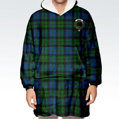 MacKie Tartan Hoodie Blanket