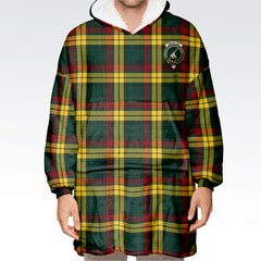 MacMillan Old Modern Tartan Hoodie Blanket