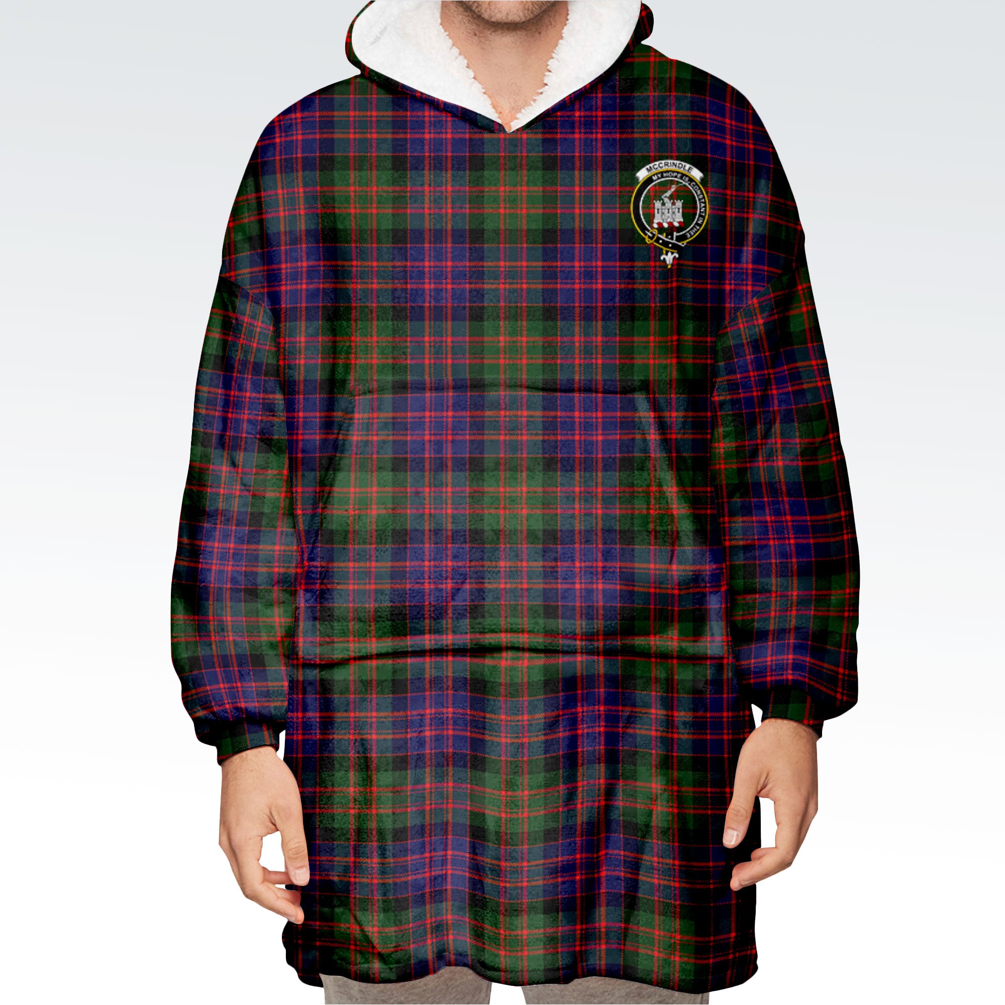 McCrindle Tartan Hoodie Blanket