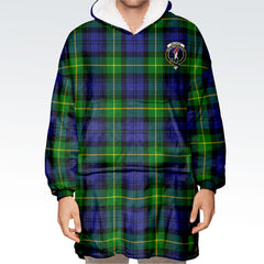 Meldrum Tartan Hoodie Blanket