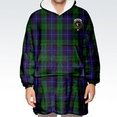 Mitchell Tartan Hoodie Blanket