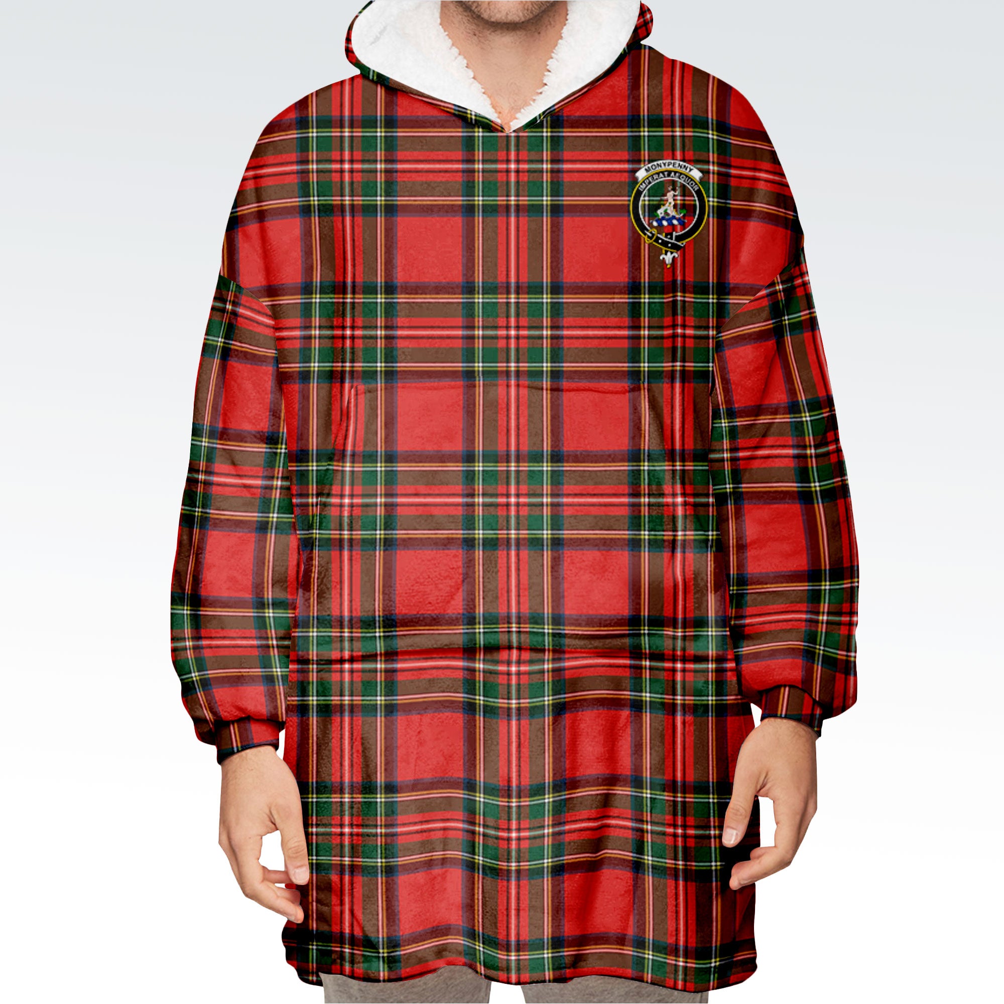 Monypenny Tartan Hoodie Blanket