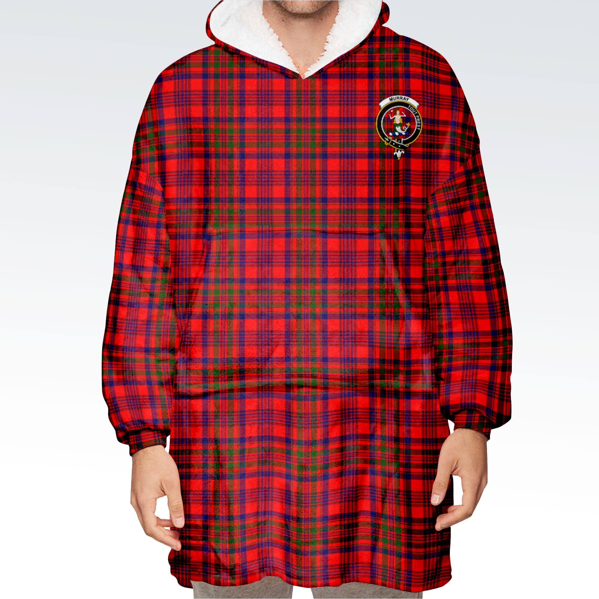 Murray (of Dysart) Tartan Hoodie Blanket