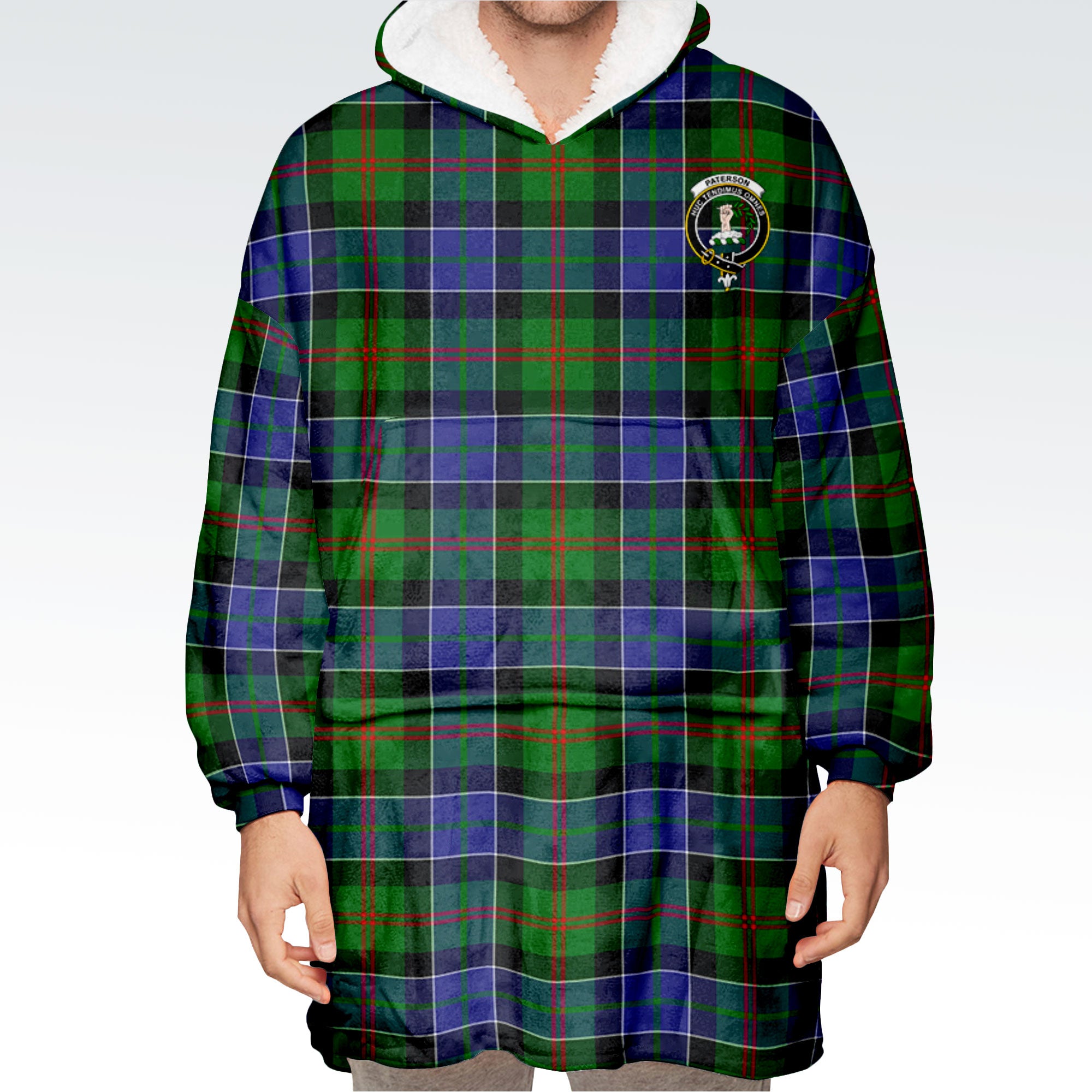 Paterson Tartan Hoodie Blanket