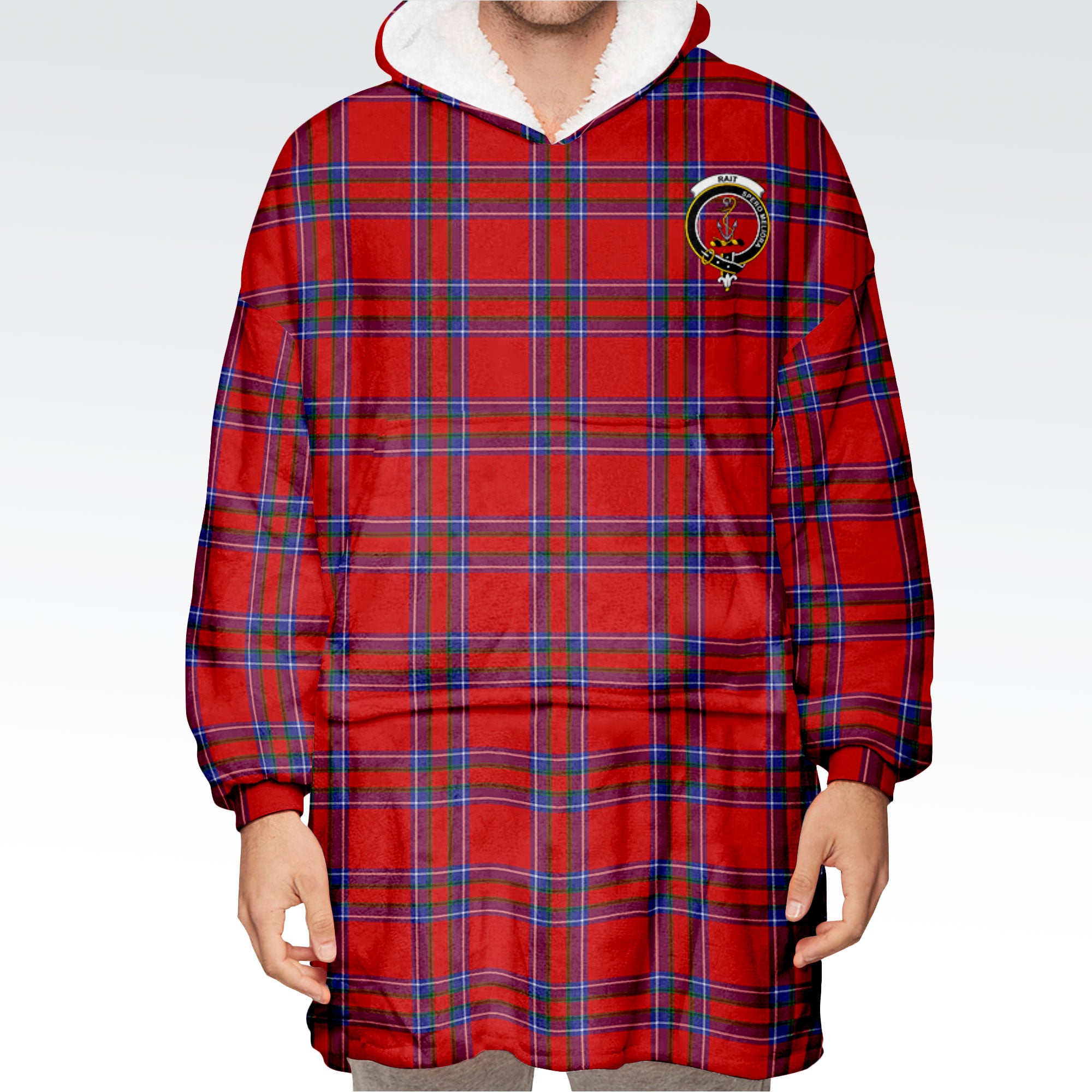 Rait Tartan Hoodie Blanket