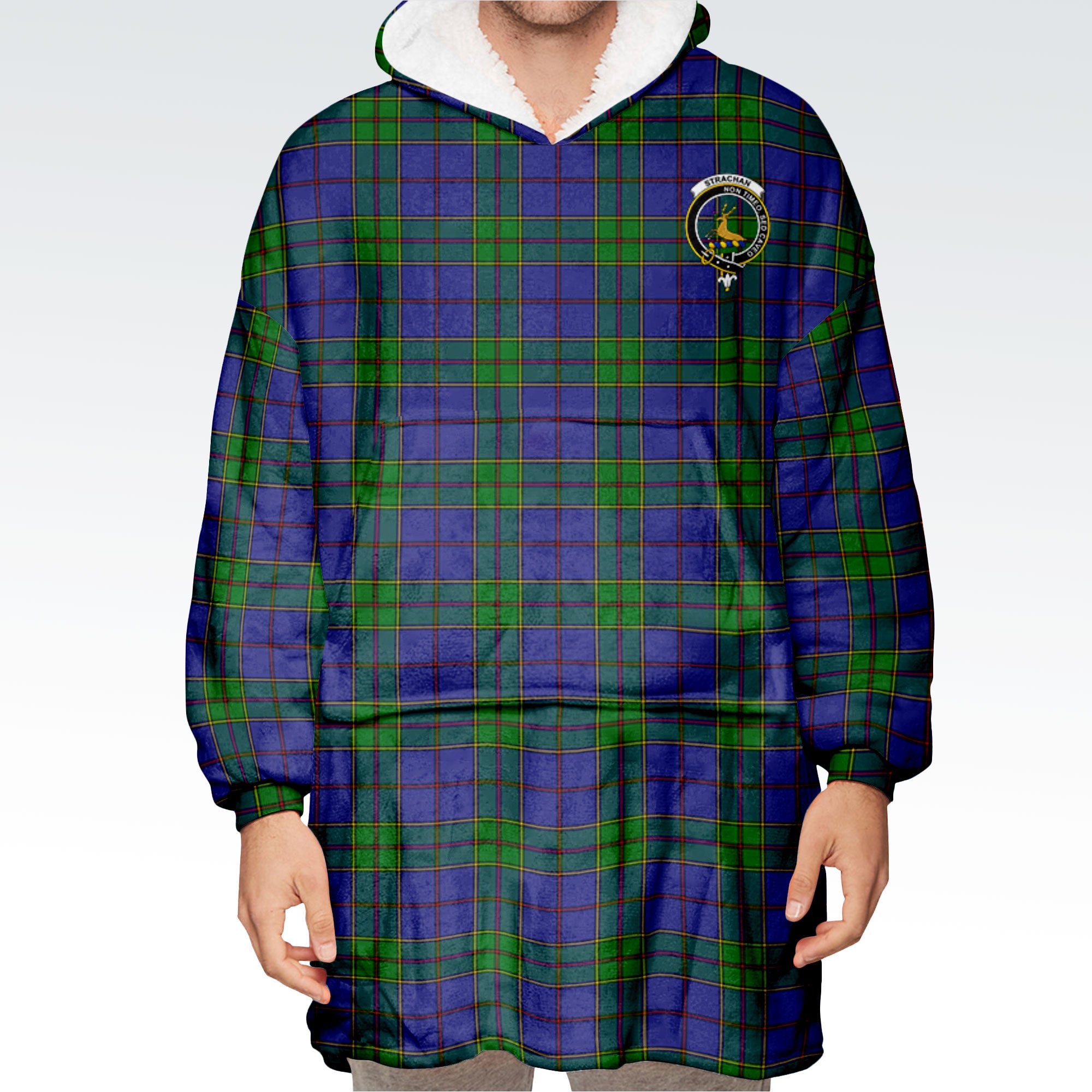 Strachan Tartan Hoodie Blanket