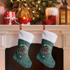 Armstrong Ancient Tartan Crest Christmas Stocking