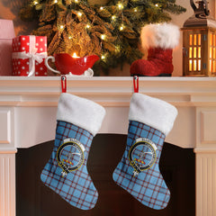 Elliott Ancient Tartan Crest Christmas Stocking