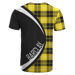 Barclay Dress Modern Tartan Crest T-shirt - Circle Style