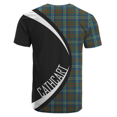 Cathcart Tartan Crest T-shirt - Circle Style