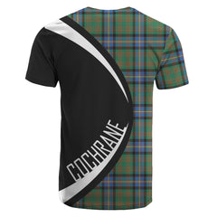 Cochrane Ancient Tartan Crest T-shirt - Circle Style