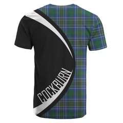 Cockburn Ancient Tartan Crest T-shirt - Circle Style