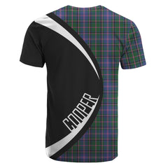 Cooper Tartan Crest T-shirt - Circle Style