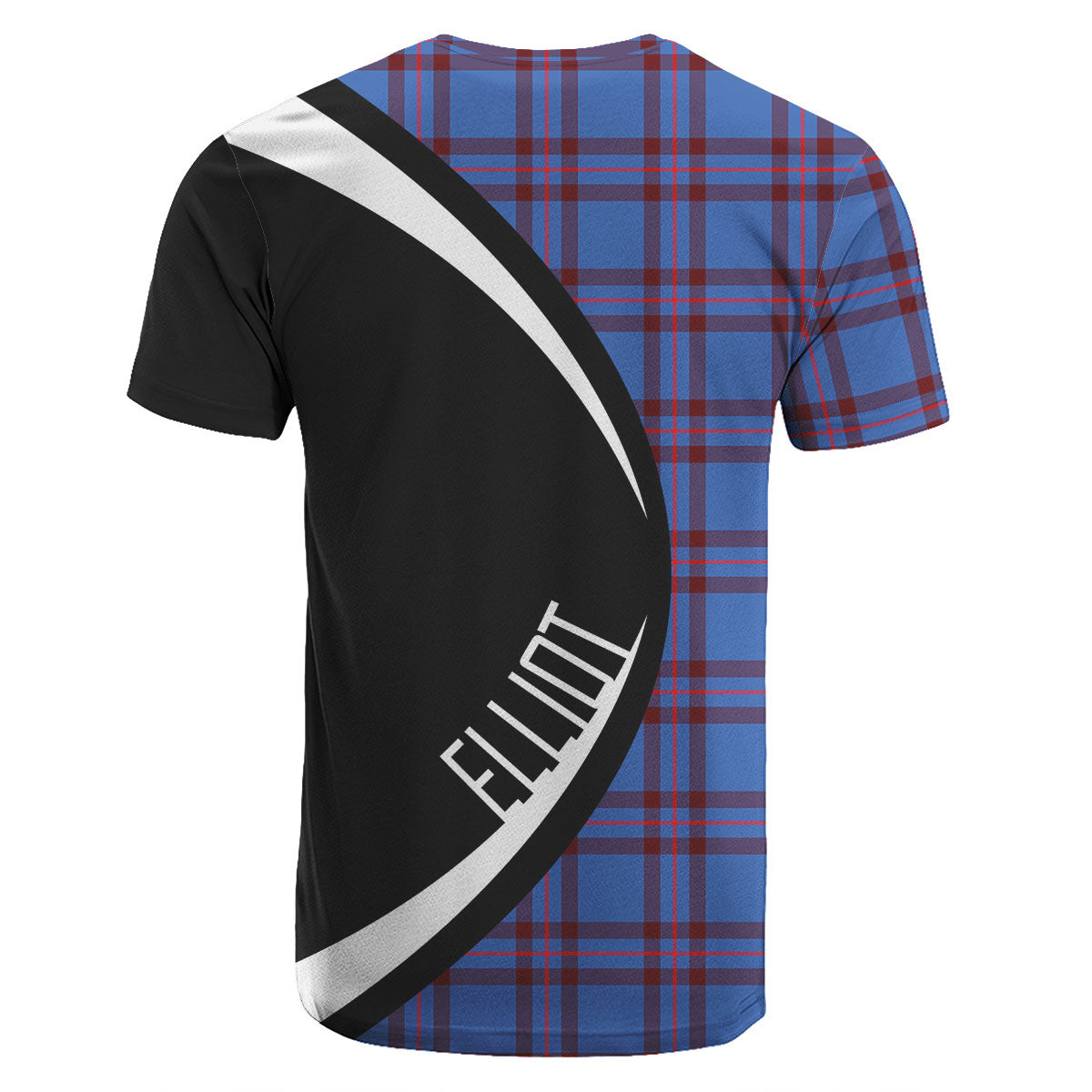 Elliot Modern Tartan Crest T-shirt - Circle Style