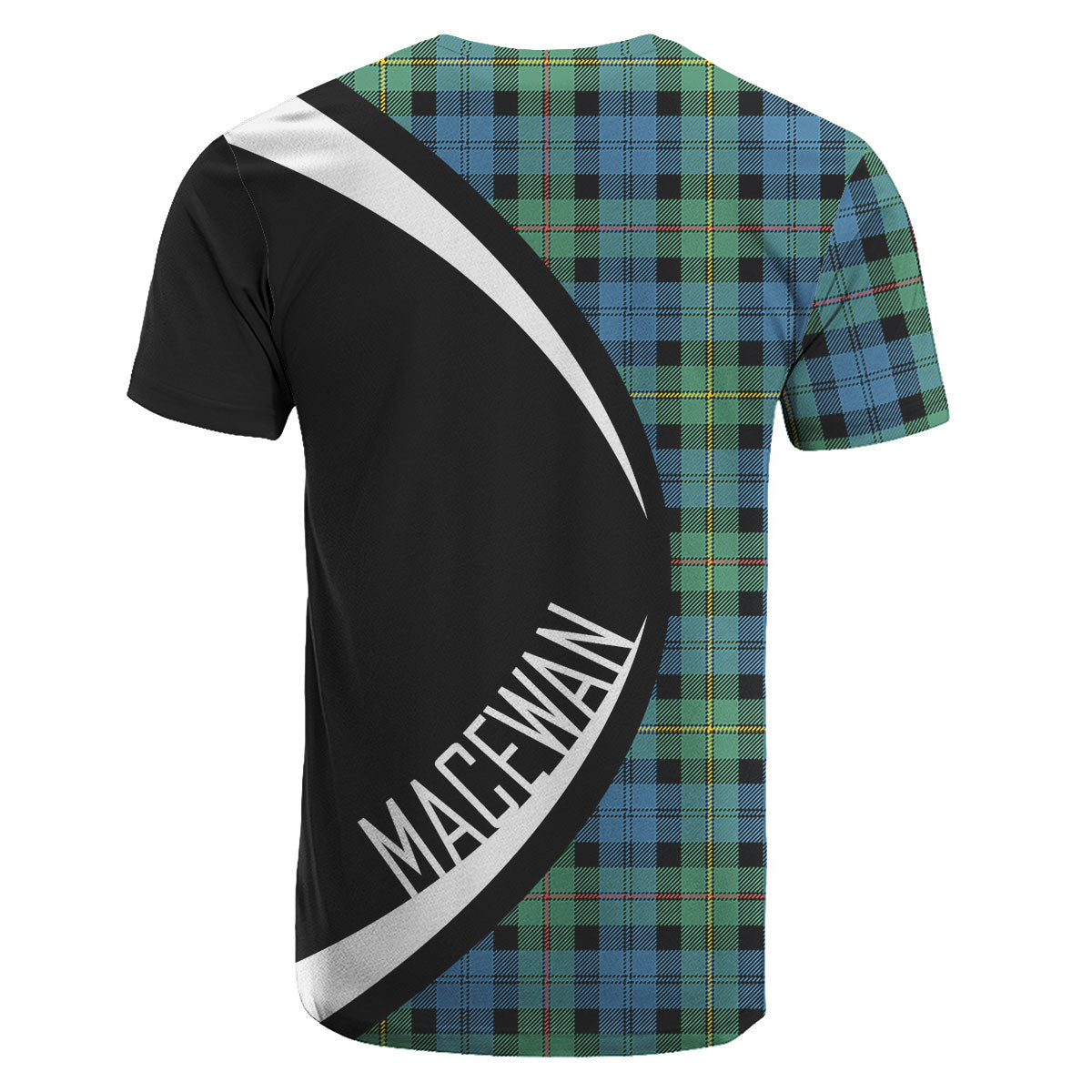 MacEwan Ancient Tartan Crest T-shirt - Circle Style