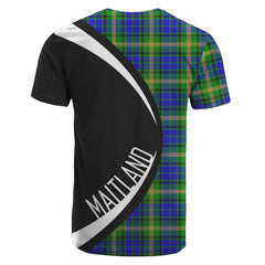 Maitland Tartan Crest T-shirt - Circle Style