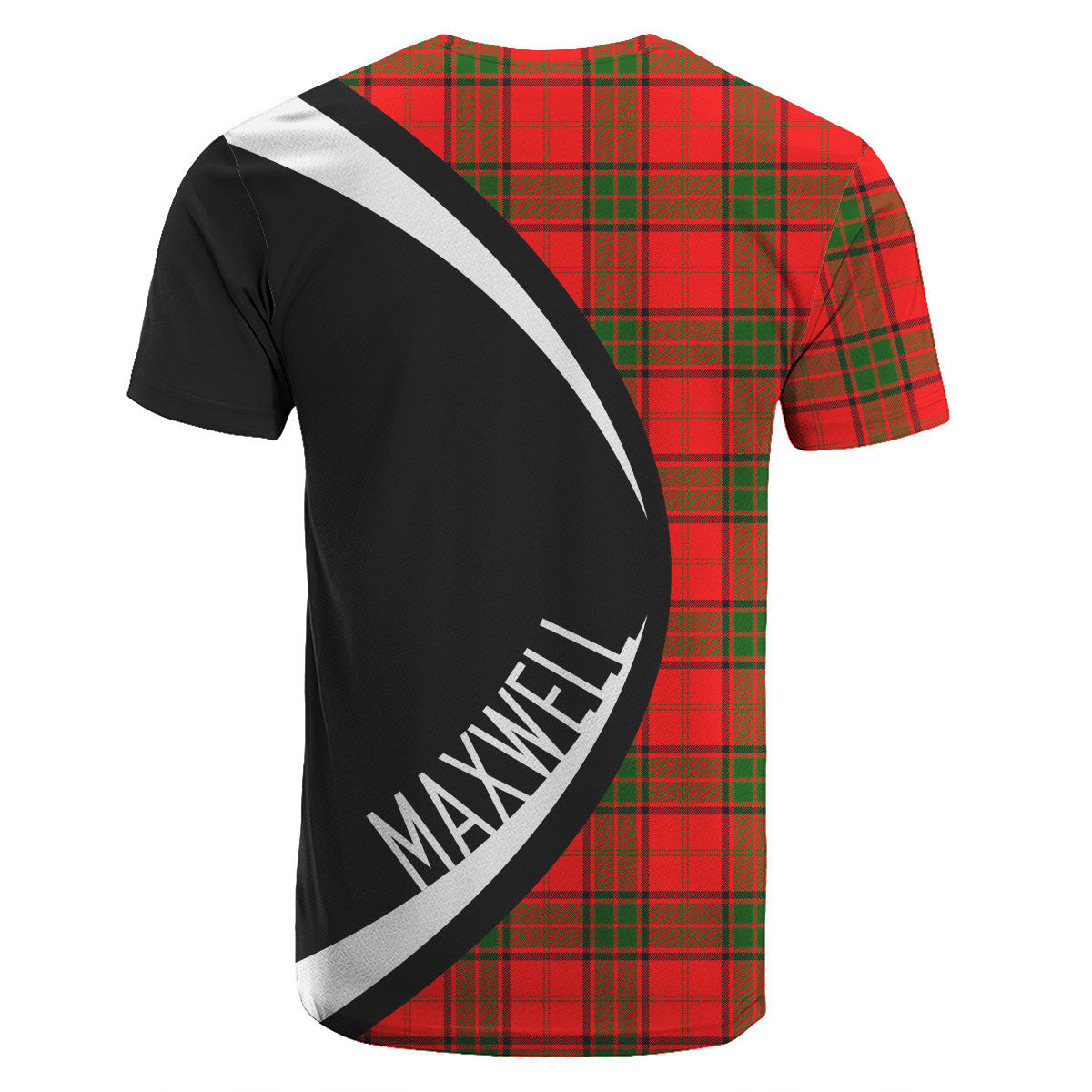 Maxwell Modern Tartan Crest T-shirt - Circle Style