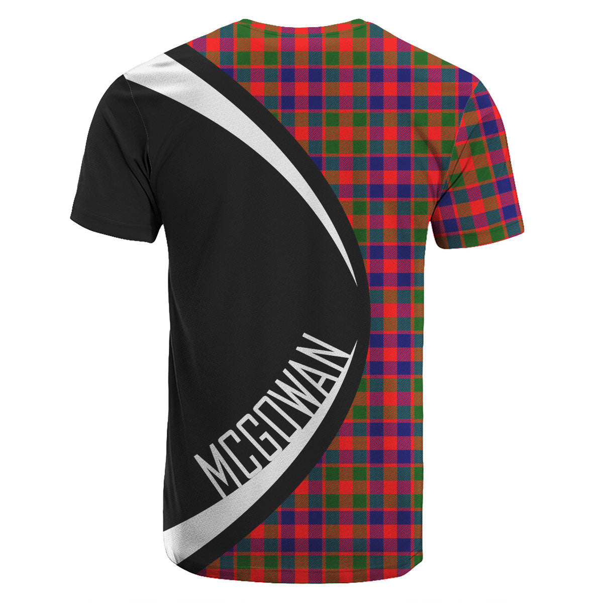 McGowan Tartan Crest T-shirt - Circle Style