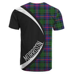 Morrison Modern Tartan Crest T-shirt - Circle Style