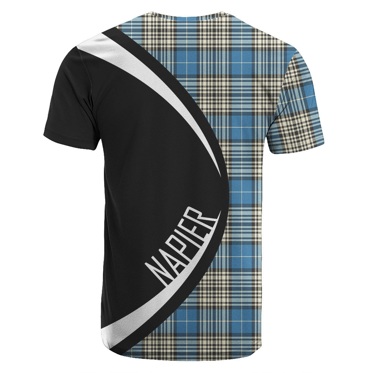 Napier Ancient Tartan Crest T-shirt - Circle Style