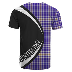 Ochterlony Tartan Crest T-shirt - Circle Style