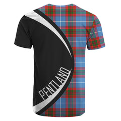 Pentland Tartan Crest T-shirt - Circle Style