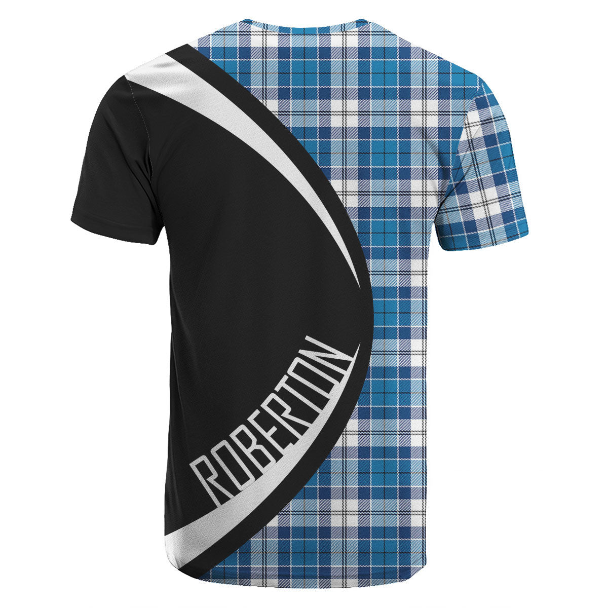 Roberton Tartan Crest T-shirt - Circle Style