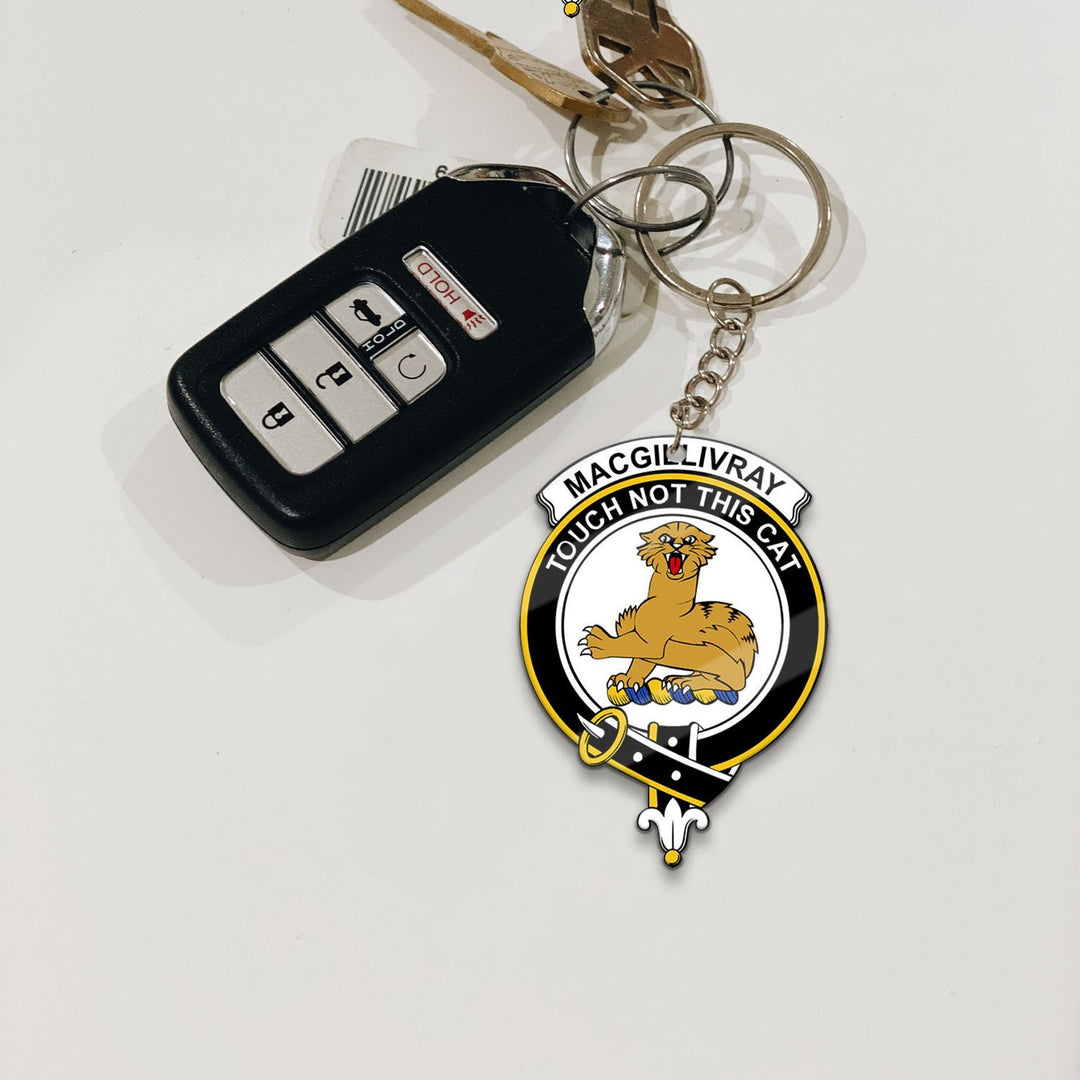 MacGillivray Crest Keychain