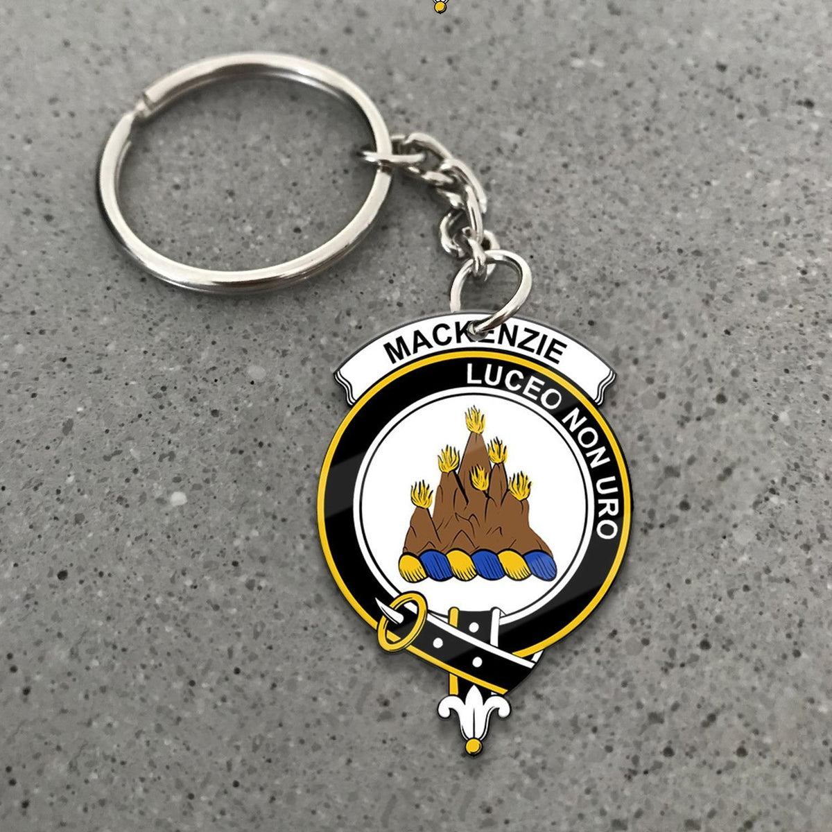 MacKenzie Crest Keychain