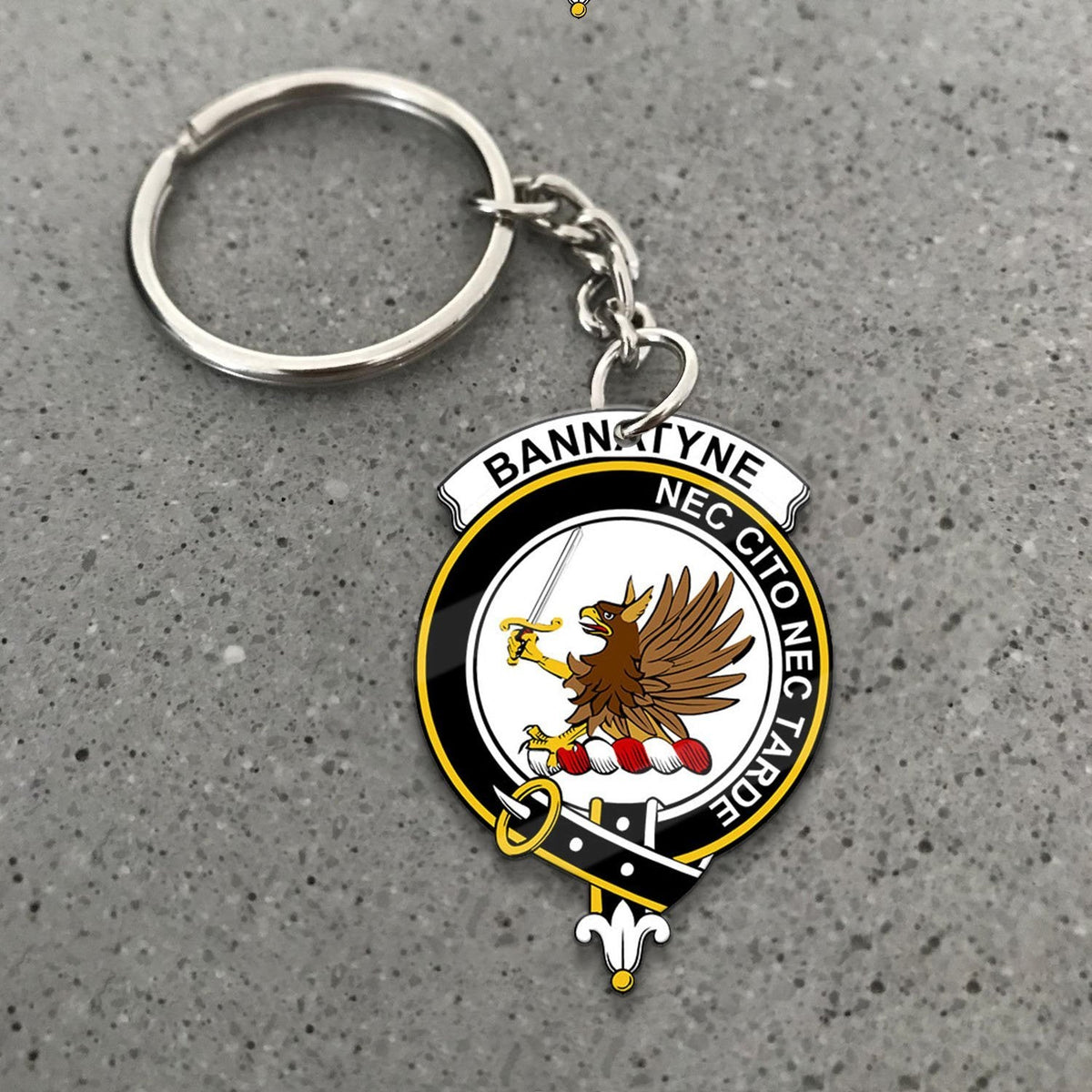 Bannatyne Crest Keychain