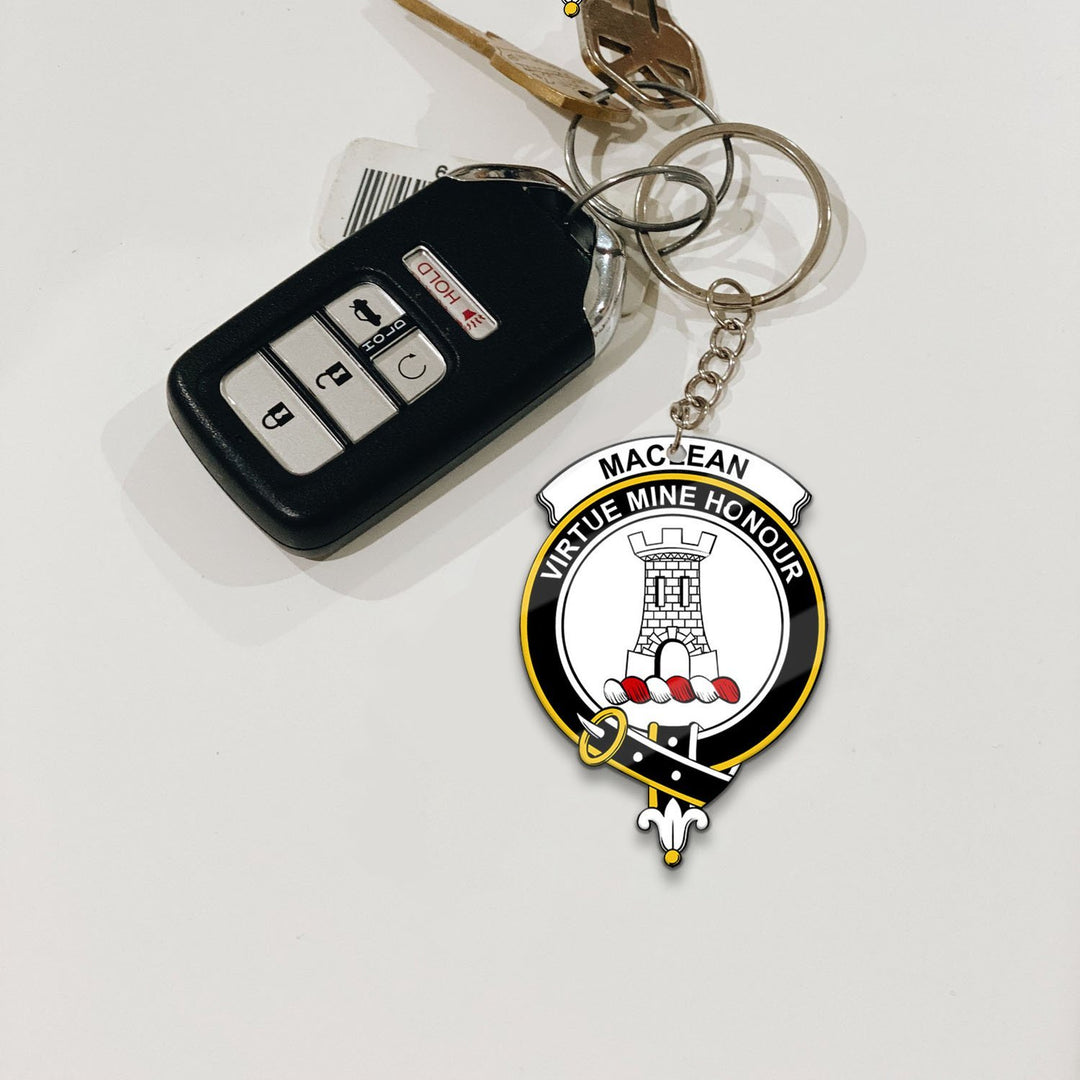 MacLean Crest Keychain