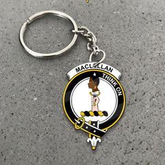 MacLellan Crest Keychain