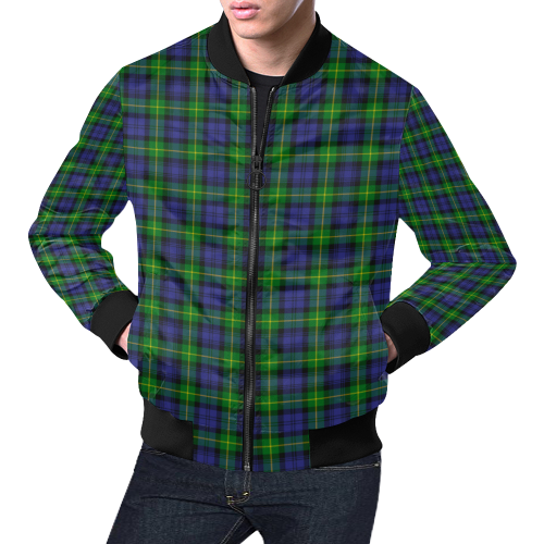 Gordon Modern Tartan Bomber Jacket