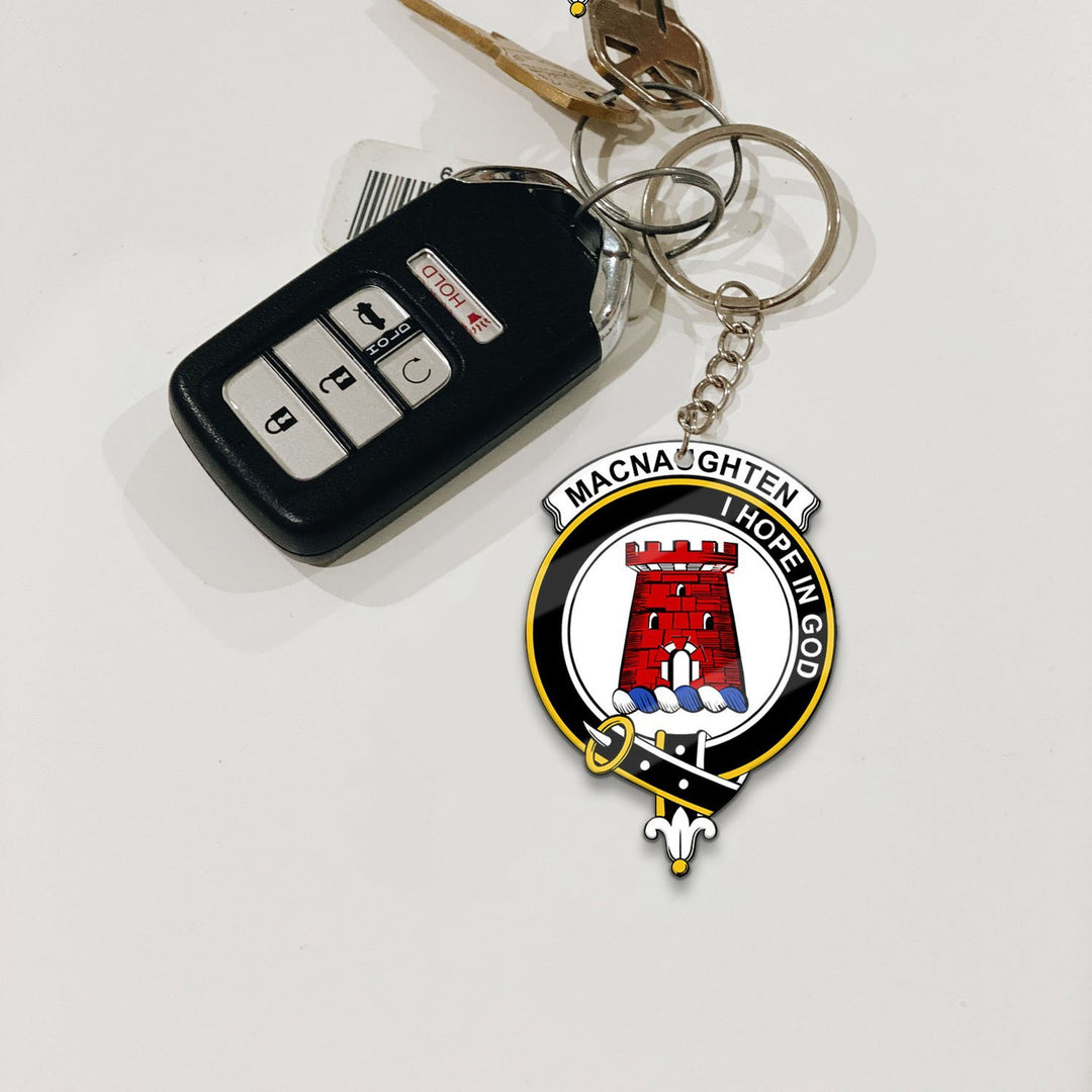 MacNaughten Crest Keychain