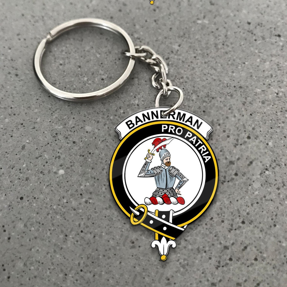 Bannerman Crest Keychain