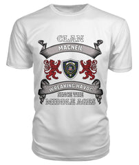 MacNeil of Barra Family Tartan 2D T-Shirt