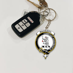 MacQueen Crest Keychain