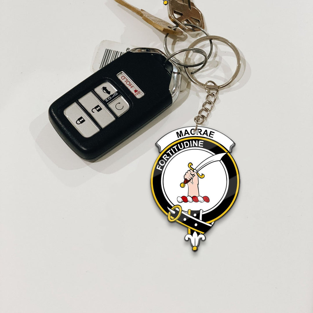 MacRae Crest Keychain