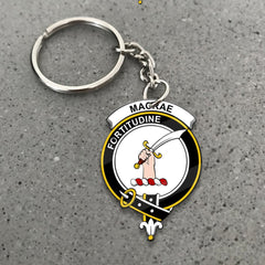 MacRae Crest Keychain