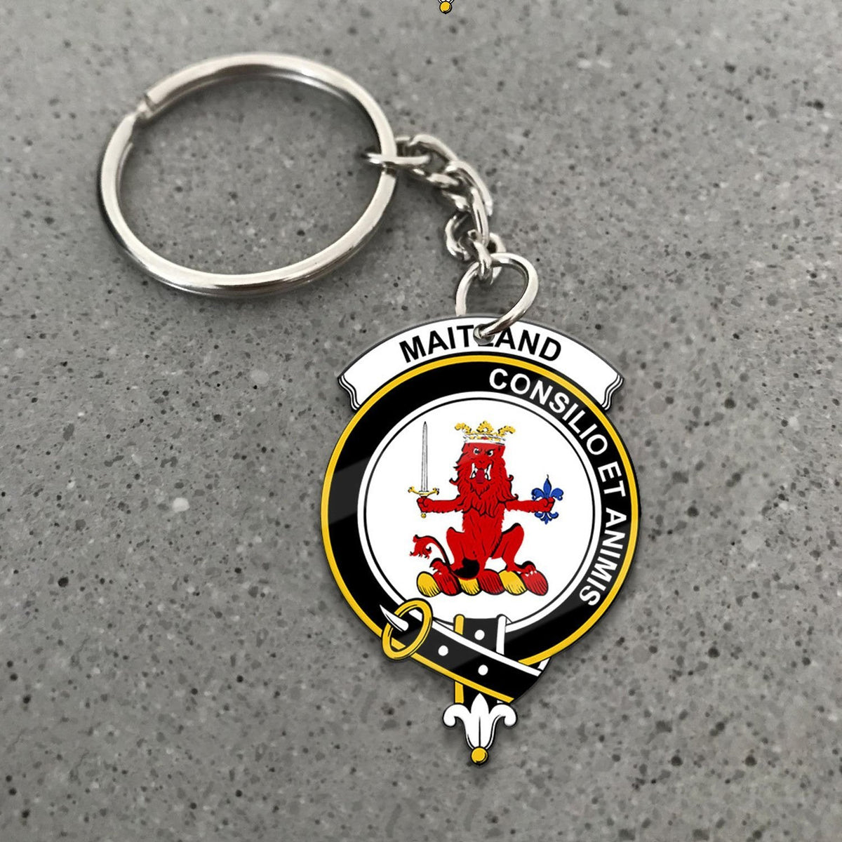 Maitland Crest Keychain