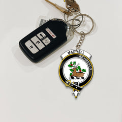 Maxwell Crest Keychain