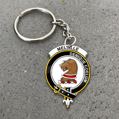 Melville Crest Keychain