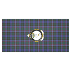 Hunter Tartan Crest Tablecloth