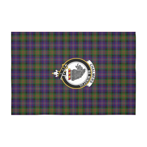 Chalmers Tartan Crest Tablecloth