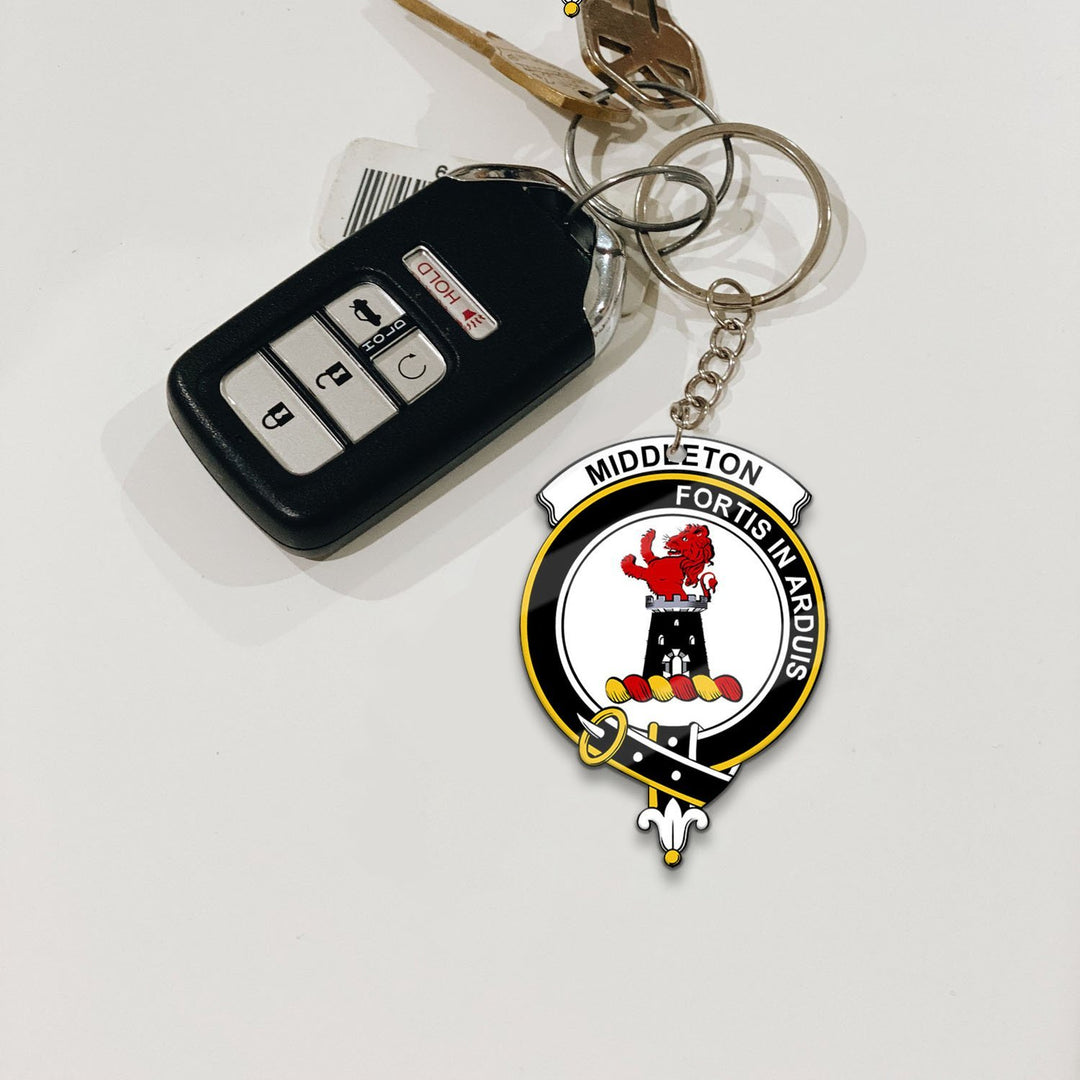 Middleton Crest Keychain