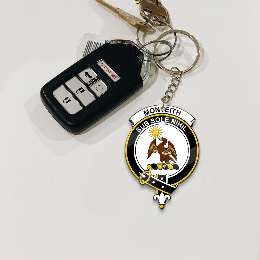 Monteith Crest Keychain