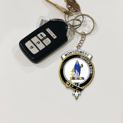 Montgomery Crest Keychain