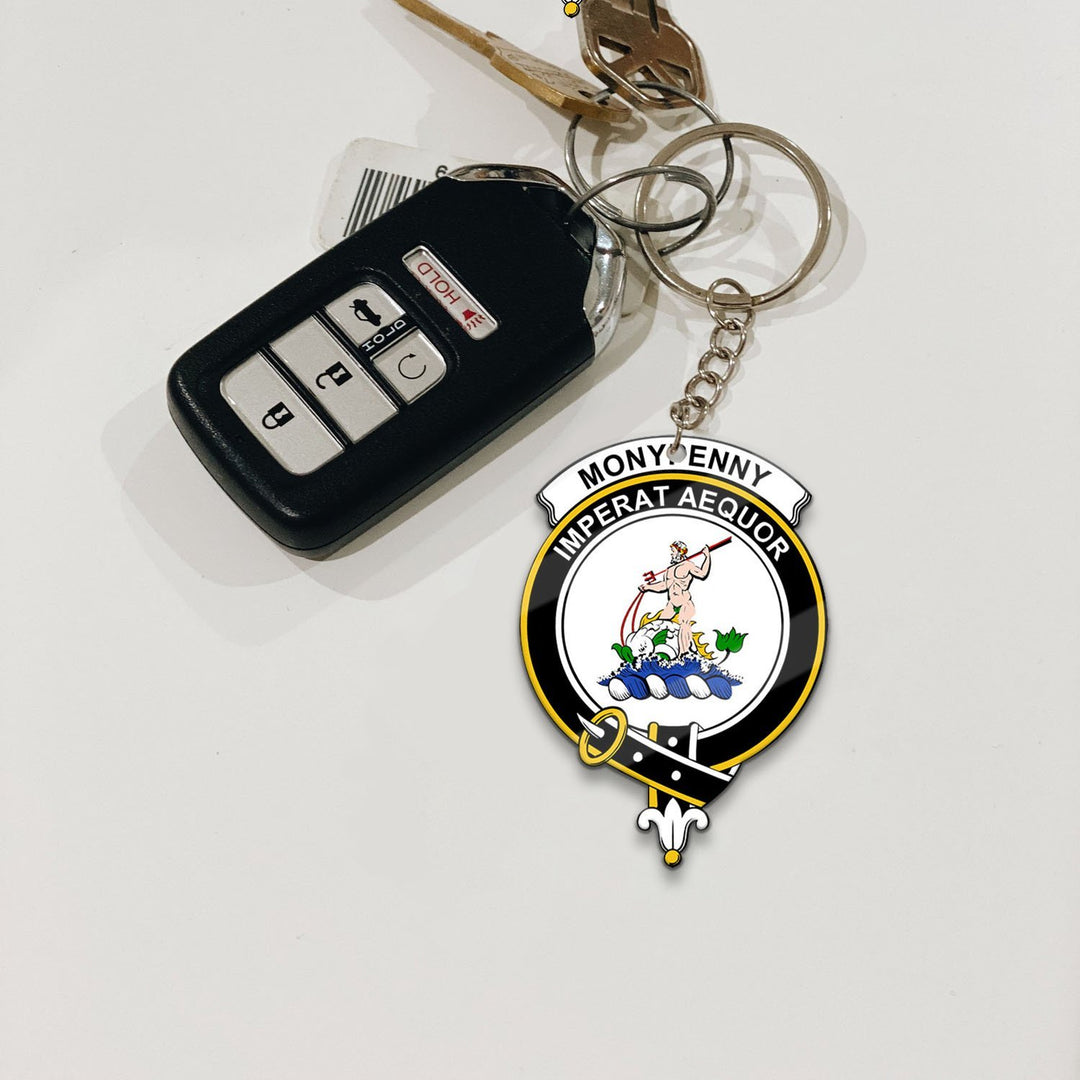 Monypenny Crest Keychain